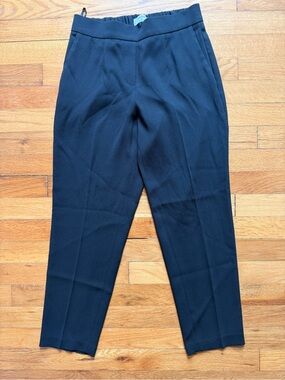 Aritzia Babaton Conan Pant Cropped Pull On Trouser Elastic Black size 2